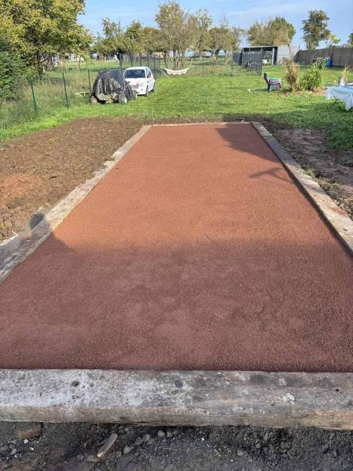 Aménagement terrain de pétanque Saint-Avold